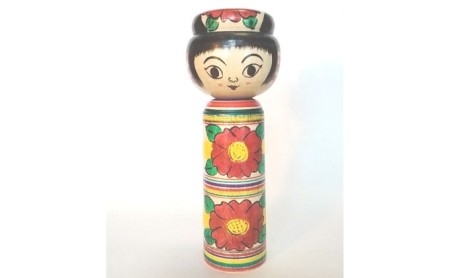 こけし伝統人形工芸品木製こけし