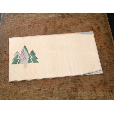 ふるさと納税 松山市 松山市 森のブックカバー「TREE/ヒノキ」　文庫本サイズ |  | 01