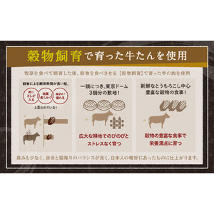 仙台発祥 プレミアム牛タン 10mm 250g×4袋 牛タン
