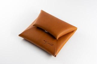 maf pinto レザーコインケース ライトブラウン