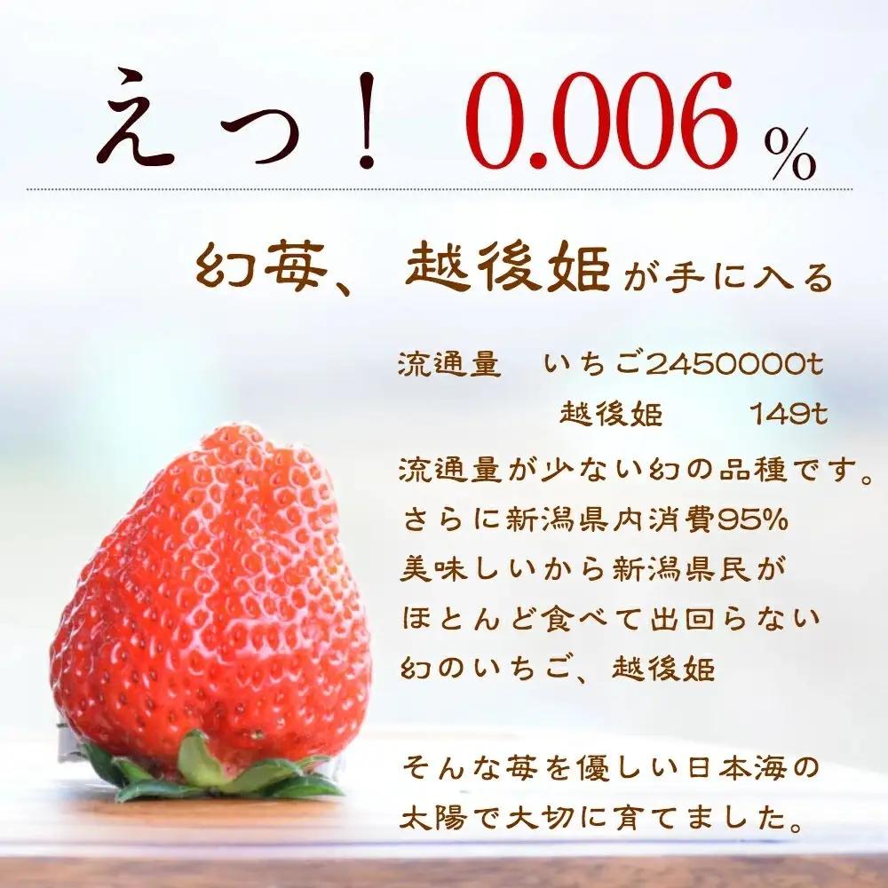 先行予約  定期便 6回【12～5月発送】いちごの定期配送 雪国完熟いちご越後姫 ダブル（約760g×全6回） 越後姫 いちご 苺の花ことば