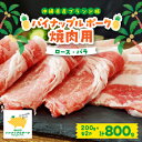 【ふるさと納税】 パイナップル ポーク 焼肉セット (3～4人前) [ ロース ・ バラ ] 沖縄 の ブランド豚 _ 豚肉 肉 お肉 人気 美味しい 焼肉 【配送不可地域：離島】【1386173】