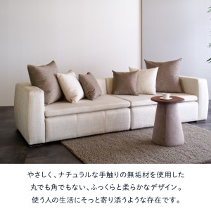 460135 blocco REMORA（リモーラ）FABRIC テーブル【無垢/ウォールナット/Sサイズ】 