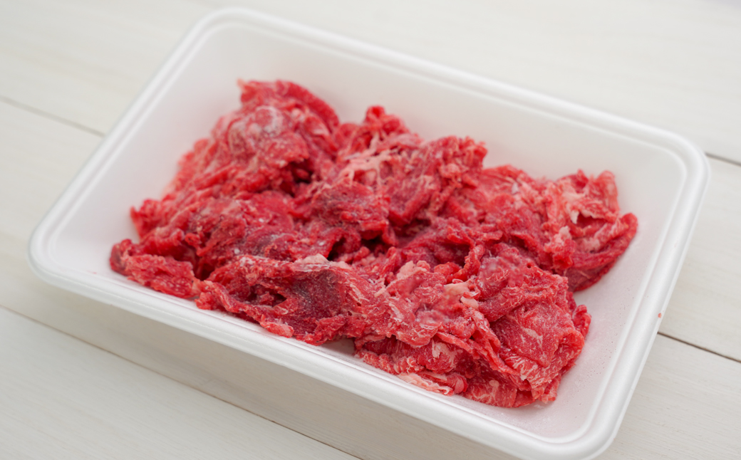 淡路牛 赤身切り落とし 1kg（250ｇ×4PC）【2025年12月より順次発送】　　[小分け 牛肉 冷凍]