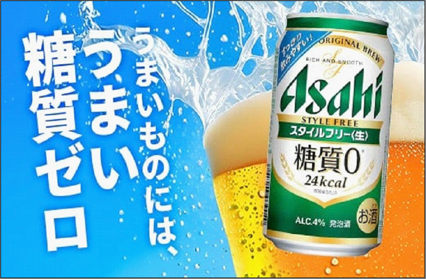 【博多工場産】アサヒビール スタイルフリー 350ml 6缶パック ケース入り