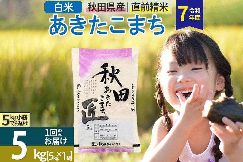【白米】＜令和7年産＞ 秋田県産 あきたこまち 5kg (5kg×1袋) 5キロ お米 匠 [サンファーム西木]|02_snk-010301