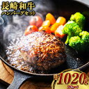 【ふるさと納税】【年間1万個売れる!】長崎和牛ハンバーグセット 約170g×6個 牛肉 肉 牛 和牛 国産牛 国産 長崎和牛 牛肉100% 冷凍 長崎市