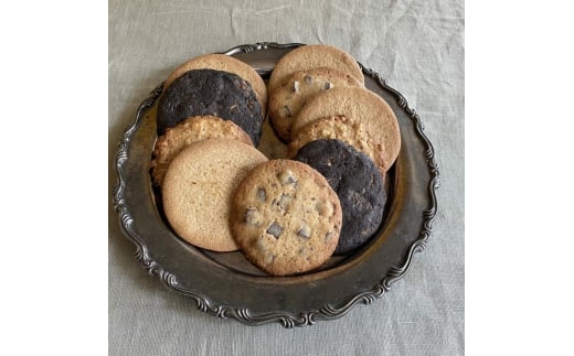 zazou KOZA COOKIES コザクッキー 1箱 (4種/計10枚) クッキー お菓子 詰め合わせ ギフト 個包装 沖縄市 / ZAZOU [BCCI001]