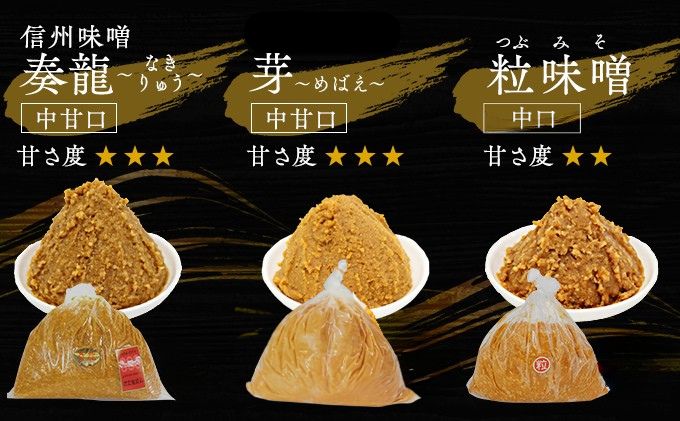 （I) 味噌 無添加 信州味噌 こだわり セット いろいろな味を楽しみたい方へ 大吟醸みそ 含む 700g × 5種 みそ 詰め合わせ ミソ 米みそ 信州 調味料 国産原料 信州みそ 長野県 長野 上