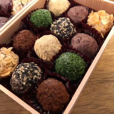 ふるさと納税 山陽小野田市 プチプチ食感がたまらない　もりなが松陰堂の玄米おはぎ(6種)