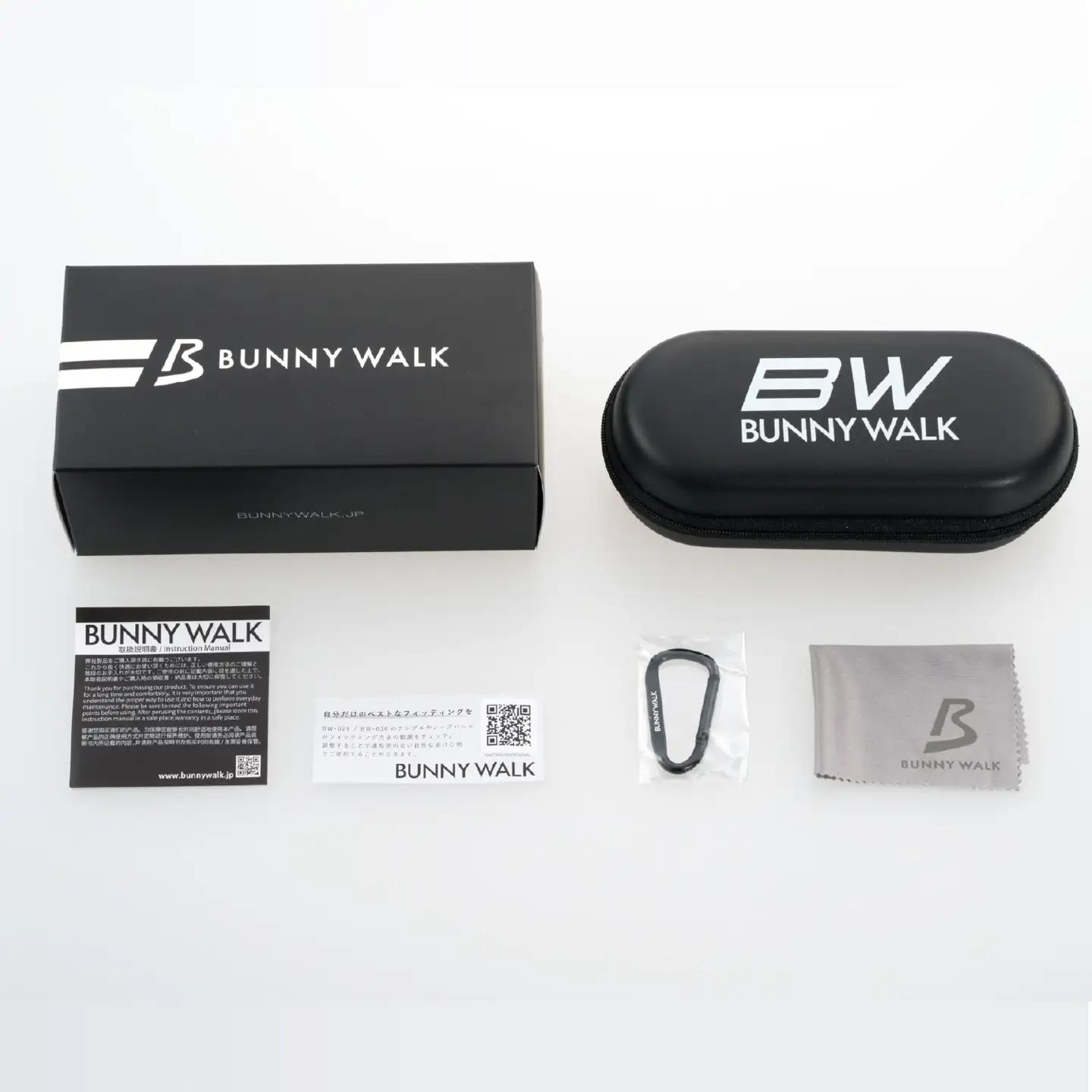 BUNNY WALK（バニーウォーク）ゴルフ専用サングラス BW-0311G（スモーク＆ベリー / グリーンフォーカス）
