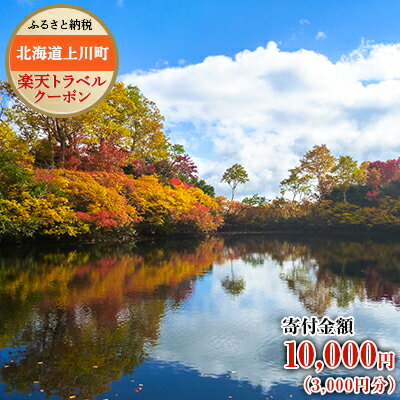 【ふるさと納税】北海道上川町の対象施設で使える楽天トラベルクーポン寄付額10,000円