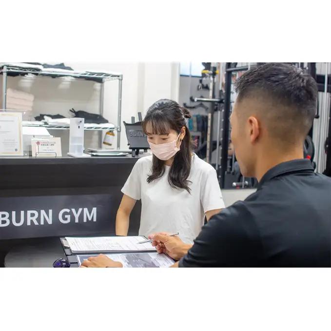 【BURN GYM】単発 パーソナルトレーニング 50分 体験 チケット パーソナルジム マンツーマン 国際ライセンス 鍛える 運動 