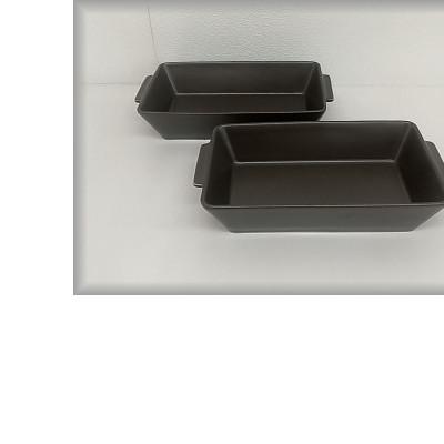 ふるさと納税 長崎県 【波佐見焼】23.5×12.5×5cmオーブン耐熱鉢2個組　BR・L 2 17456