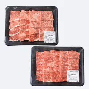 肉 焼肉 牛 南信州牛 肩ロース ( 350g ) & モモ 焼肉 用 ( 400g ) セット | 肩ロース モモ焼肉 ロース モモ肉 肉 焼肉 すき焼き 牛肉 お肉 信州 南信州 送料無料 ふるさと納税 長野県 飯田市 J03
