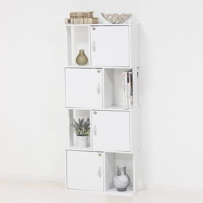 ふるさと納税 海南市 ラック鍵付き4段　ホワイト |  | 01