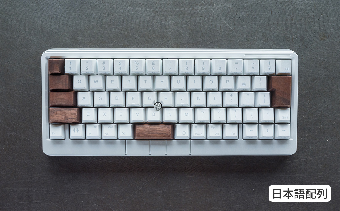 HHKB Studio専用 木製キートップ 日本語配列 ウォールナット ／ HHKB Studio キートップ 木製キーボード ウォールナット 無垢材 キーキャップ 高級キーボード カスタムキーボード