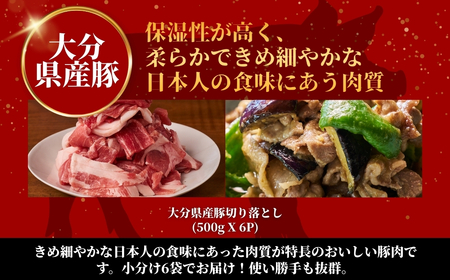 【6ヶ月定期便】大分県のお肉定期便（おおいた和牛・鶏モモ・鶏ムネ・豚肉）全6品