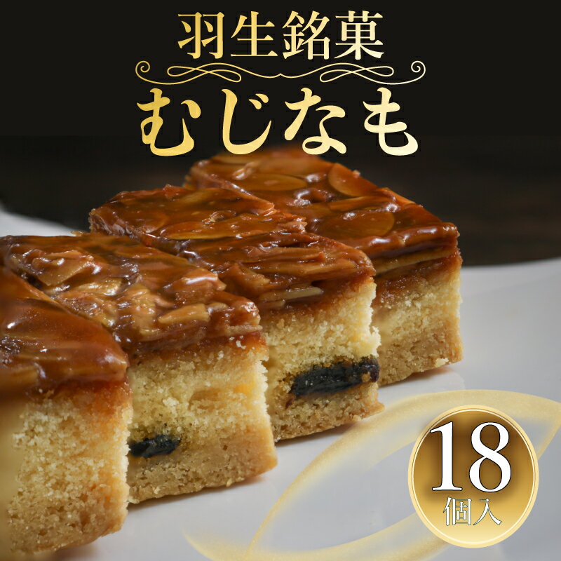 【ふるさと納税】バター ケーキ バターケーキ 焼き菓子 個包装 18個入り レーズン アーモンド 洋酒漬け 洋菓子 お菓子 スイーツ ケーキ おやつ ティータイム お茶菓子 ギフト プレゼント お土産 羽生銘菓 むじなも ロアール洋菓子店 埼玉県 羽生市