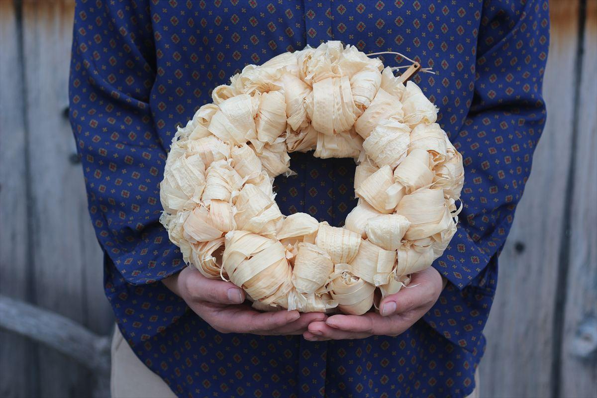 多可ひのきのリース 小【完成品】[1289]