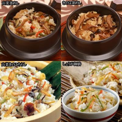 ふるさと納税 小川村 小川の庄ご膳　旬の釜炊き5種セット*235 |  | 01