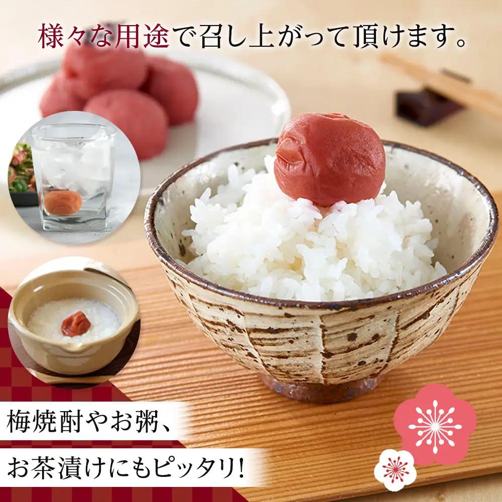 梅心（うめごころ）ながおかや 紀州花のうめ（しそ梅）330g