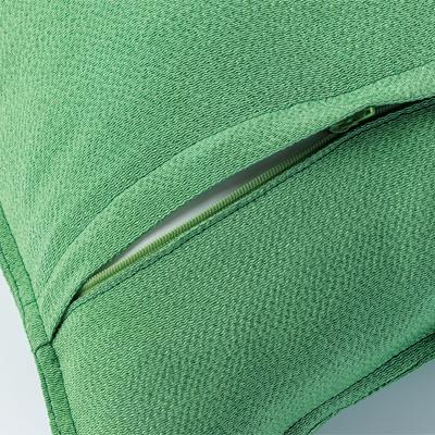 ふるさと納税 与謝野町 洗える丹後ちりめん「ちりめん美人」シルククッションカバー(グリーン)　ギフトにも　京都与謝野町より |  | 01