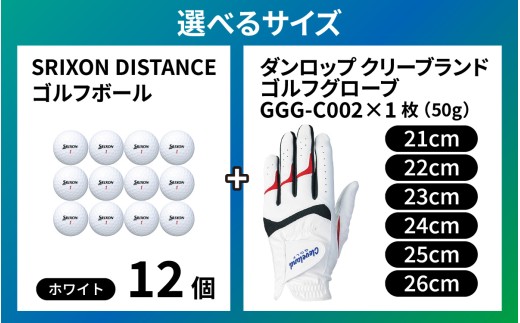 ダンロップ ボール グローブ セット 左手用【21cm】