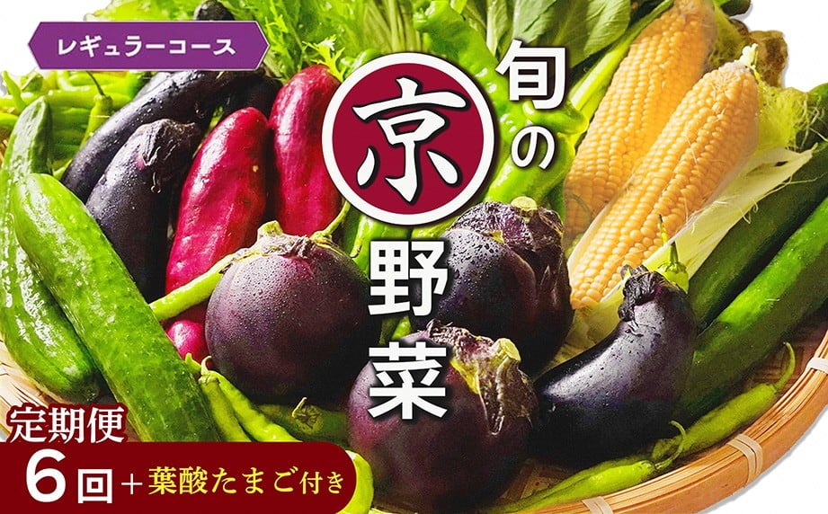 
                  野菜定期便 6回 葉酸たまご付 4~6種類 旬の京野菜 レギュラーコース 詰め合わせ 季節 旬 野菜 やさい 野菜便 国産 国産野菜 新鮮 おまかせ 産地直送 春野菜 夏野菜 秋野菜 冬野菜 葉物 果菜 根菜 カット野菜 京都府産 亀岡市産 京丹波町産 季節の野菜 九条ネギ なす 唐辛子 サラダ トマト 京水菜 壬生菜 聖護院大根 聖護院かぶら 里いも つるむらさき 送料無料 京都府 亀岡市
                