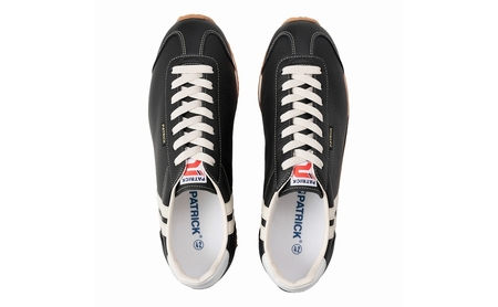 スニーカー PATRICK NEVADA2 BLK 17511 シューズ 靴 レザースニーカー ビジネスシューズ メンズ レディース 本革 兵庫県 姫路市 23.5cm（EUサイズ：37）