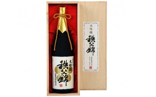 秩父錦「特撰　大吟醸」　桐箱入　1.8L ／ お酒 日本酒 埼玉県 特産 No.025