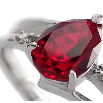 ふるさと納税 京都市 【高島屋選定品】<京セラ>クレサンベール<ルビー/ダイヤモンド>K18WG　リング |  | 02