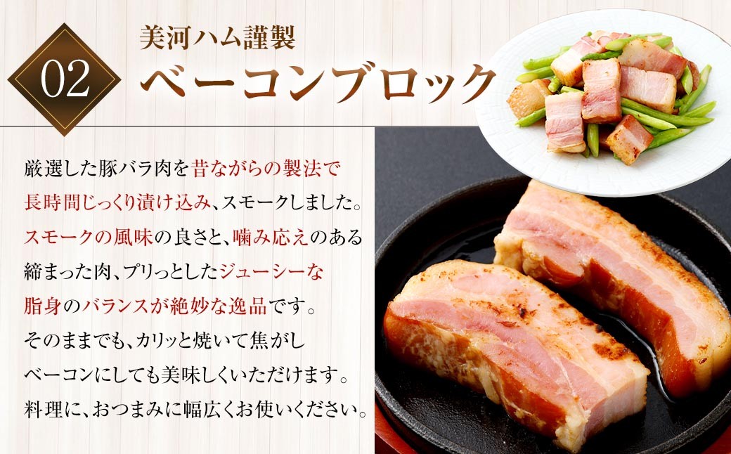 美河フランク入り！美河ハム定番セット