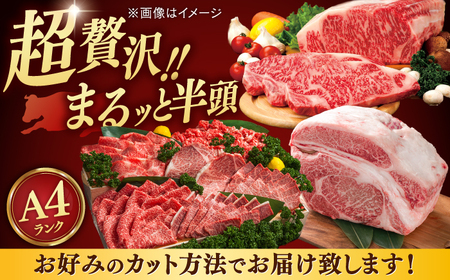【半頭丸ごとオーダーカット！】博多和牛 半頭食べ尽くしセット＜株式会社MEAT PLUS＞桂川町[ADAQ100]
