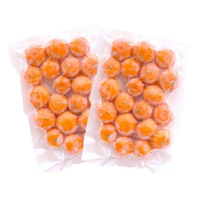 旬のみかんをまるごと冷凍!皮つき冷凍みかん 2kg【C25−105】【配送不可地域：離島】【1412383】