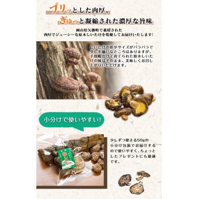 ふるさと納税 矢掛町 やかげの「原木乾燥しいたけ」150g《60日以内に出荷予定(土日祝除く)》 |  | 01
