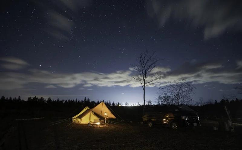 十勝ワッカの森キャンプ場 施設利用補助券3,000円分【北海道 清水町 キャンプ 宿泊補助券 アウトドア チケット 利用券 優待券 3000円分 旅行 バーベキュー BBQ グランピング テント ペッ