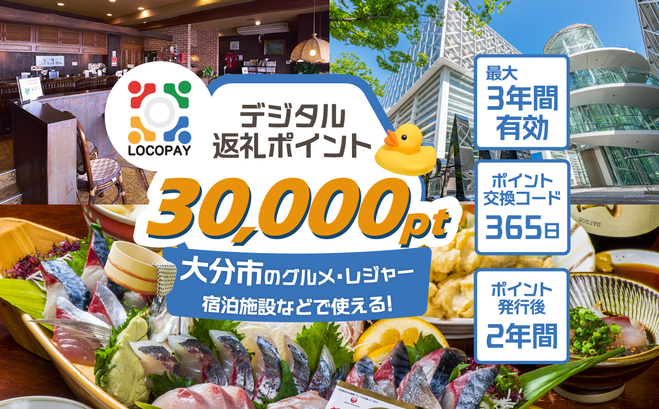 【P01093】LOCOPAYデジタルポイント【30,000ポイント】