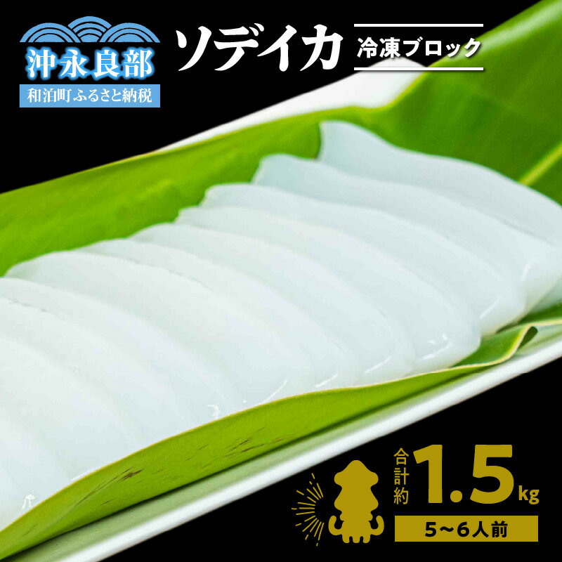 【ふるさと納税】 いか 刺身 ソデイカ 冷凍ブロック 約1.5kg 沖永良部島 イカ柵 刺身柵 おすすめ グルメ お寿司 イカのからあげ 真空パック 小分け お取り寄せ お取り寄せグルメ 海産物 特産品 冷凍 国産 鹿児島県産 送料無料