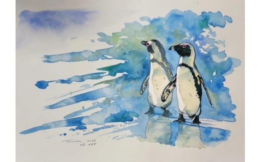 
            水彩画作品　No,485
          