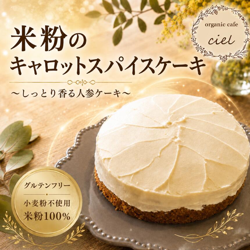 【ふるさと納税】米粉のキャロットスパイスケーキ 豆乳ヨーグルトとココナッツオイルのアイシング | お菓子 菓子 焼き菓子 おかし ケーキ けーき アイシング 卵 乳製品 小麦粉 不使用 洋菓子 詰合せ 米粉 豆乳 ヨーグルト キャロットケーキ 大分県 中津市