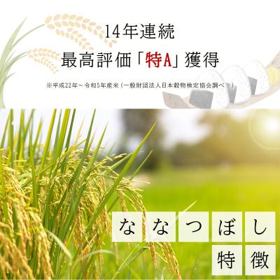 ふるさと納税 岩見沢市 令和7年産 ファーム坂口の特別栽培米 ななつぼし玄米 15kg |  | 01