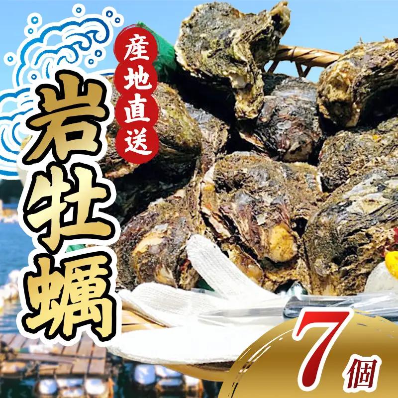 【冷蔵】牡蠣 岩ガキ 約2.5kg 7ケ入 牡蠣