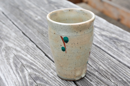 【益子焼】フリーカップ 1個入 | 村澤陶苑 フリーカップ 益子焼 絵入り 赤絵 贈り物 ギフト【食洗機〇 レンジ× オーブン×】(BV006)