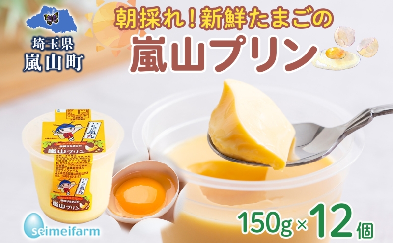 朝採りたまごの嵐山プリン お菓子 卵加工品 