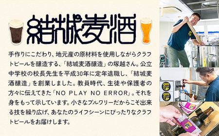 つむぎの郷発祥！クラフトビール 330ml おまかせ 5本 セット 株式会社結城麦酒《90に日以内出荷(土日祝除く)》茨城県 結城市 クラフトビール お酒 酒 ポップ 結城市産