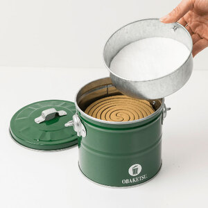 ミニ蚊遣りオバケツ　蚊遣り 虫よけ バケツ おしゃれ  日本製 蚊取り線香 アイボリー