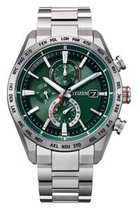 CITIZEN 光発電 エコドライブ電波　メンズ 時計アテッサ AT8181-63W