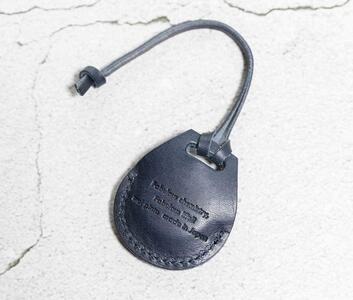 エアタグ用 ケース カバー（フルカバーモデル） レザー 本革 apple airtag 【ネイビー】