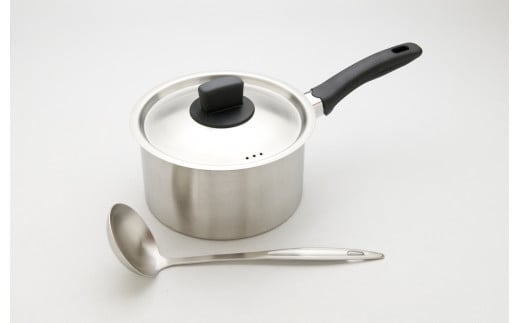 創燕 片手鍋18cm (お玉付) FC016096